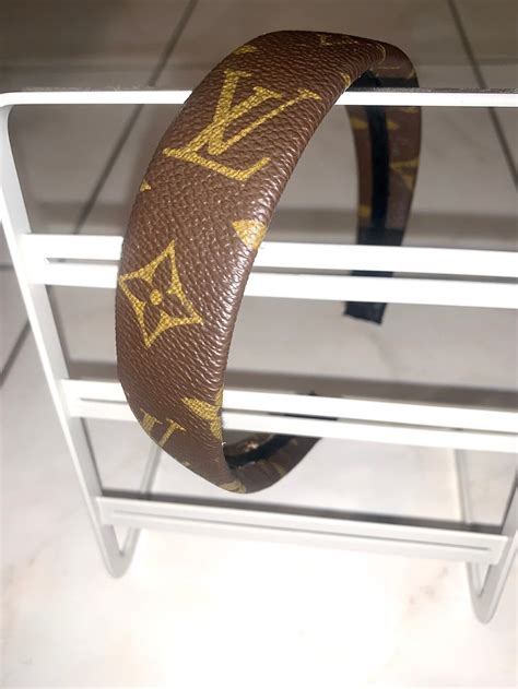 lv headband|louis vuitton headband etsy.